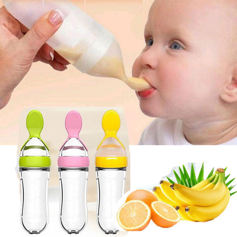 Silicone Baby Feeding Spoon